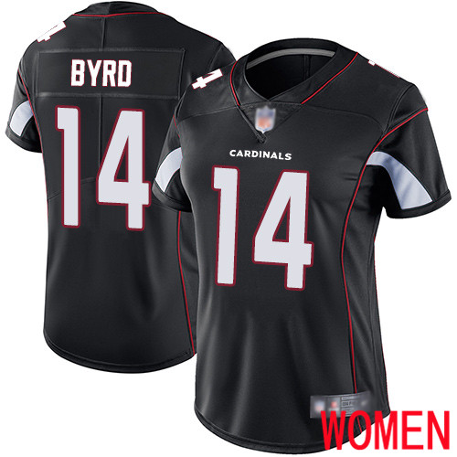 Arizona Cardinals Limited Black Women Damiere Byrd Alternate Jersey NFL Football #14 Vapor Untouchable->arizona cardinals->NFL Jersey